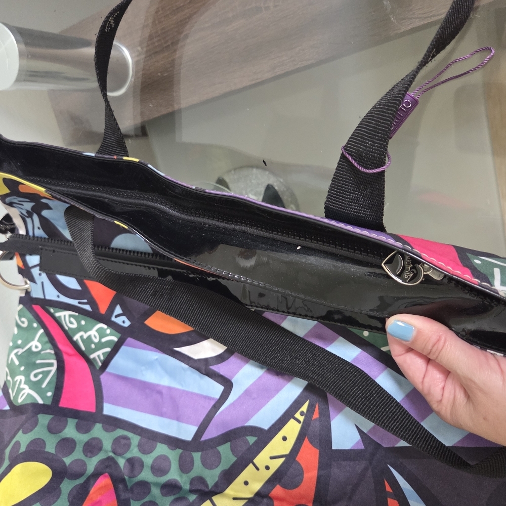 Romero Britto Medium Tote - Picture 5 of 11